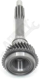 APDTY 107871 Input Shaft; AX15 Transmission; 10 Splines; Replaces 4636370
