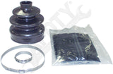 APDTY 108057 CV Shaft Boot Kit; Original Stiff Rubber; Front; Replaces 4796233