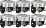APDTY 108187x6 Engine Piston & Pin Kit; Set Of 6; Replaces 4798329AB