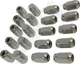 APDTY 108309 Lug Nut Kit; 20 Chrome Lug Nuts; 1/2"-20; Replaces 4005694K