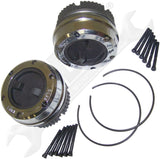 APDTY 108774 Manual Locking Hub Kit; Front Left & Right; w/ Dana 44 Front Axle