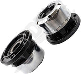 APDTY 108867 Manual Locking Hub Set; Front Left & Right; Replaces 400502