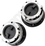 APDTY 108867 Manual Locking Hub Set; Front Left & Right; Replaces 400502