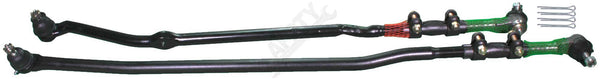 APDTY 108945 Heavy Duty Inner & Outer Tie Rod Drag Link Steering Linkage Kit