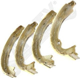 APDTY 109578 Parking Brake Shoe Set; Front Or Rear Right & Left
