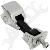 APDTY 109616 Hood Catch Latch Kit Stainless Steel Fits 1997-2006 Wrangler