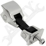 APDTY 109616 Hood Catch Latch Kit Stainless Steel Fits 1997-2006 Wrangler