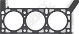 APDTY 109935 Engine Cylinder Head Gasket; Left; Replaces 4666033AB