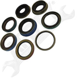 APDTY 111177 Transfer Case Complete Seal Kit; NP242 Transfer Case; Replace 242SK