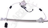 APDTY 111423 Window Motor & Regulator Rear Right (1st OE Design, Small Bracket)