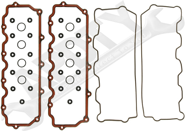 APDTY 112565 Valve Cover Gasket Complete Upper & Lower Kit