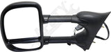 APDTY 112566 Side View Mirror; Tow Mirror; Standard Power; Non-Heated; Left