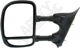 APDTY 112566 Side View Mirror; Tow Mirror; Standard Power; Non-Heated; Left