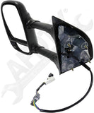 APDTY 112566 Side View Mirror; Tow Mirror; Standard Power; Non-Heated; Left