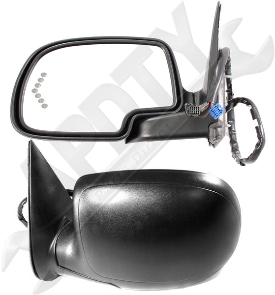 APDTY 112597 Side View Mirror w/Turn Signal Power Fold Heat Auto-Tint Dimmer LFT