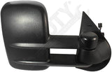 APDTY 112615 Side View Dual Mirror Assembly For Towing Turn Signal In Glass RGT