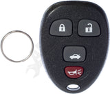 APDTY 112661 Keyless Entry Remote Key Fob Transmitter 4-Button (15252034)