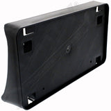 APDTY 112707 License Plate Frame Holder Bracket Black Plastic Assembly Fit Front