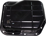 APDTY 112743 Automatic Transmission Oil Pan Fits 42RE (Upgraded With Drain Plug)