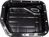 APDTY 112743 Automatic Transmission Oil Pan Fits 42RE (Upgraded With Drain Plug)