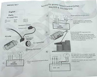 APDTY 112822 Blower Motor Speed Control Resistor Upgrade Module For Discontinued