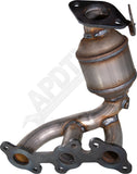 APDTY 112866 Exhaust Manifold Catalytic Converter