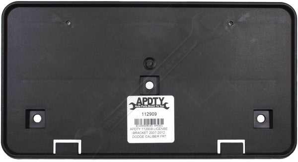 APDTY 112909 License Plate Plastic Frame Holder Bracket