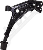APDTY 115073 Suspension Control Arm With Bushings; Front Left Lower