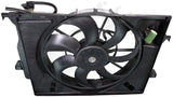 APDTY 116378 Radiator Cooling Fan Fits 12-13 Accent, 12-14 Veloster, 12-17 Rio