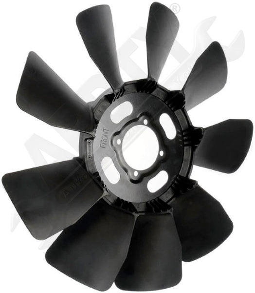 APDTY 116427 Replacement Fan Blade For 6.6L V8 Duramax Diesel; 9-Blade
