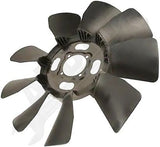APDTY 116427 Replacement Fan Blade For 6.6L V8 Duramax Diesel; 9-Blade