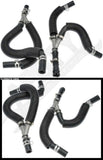 APDTY 737418METAL Heater Hose Supply & Return Line Rear AUX (Upgraded Metal)