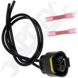 APDTY 116663 Fog Lamp Wire Harness Pigtail Connector