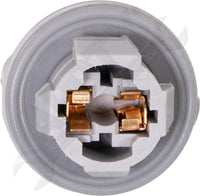 APDTY 116678x2 Light  Bulb Socket Side Marker Back Up License Lamp (Match Image)