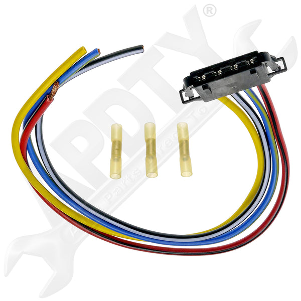 APDTY 116697 Blower Motor Resistor Wiring Harness