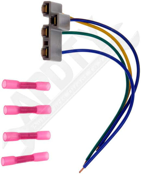 APDTY 116698 Blower Motor Resistor Wiring Harness