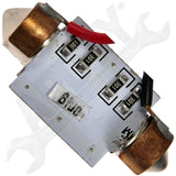 APDTY 116733 38 MM Blue 5050 SMD 6 LED Dome Overhead Light Bulb