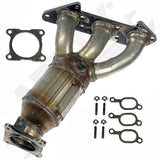 APDTY 116791 CARB Compliant Catalytic Converter w/Integrated Exhaust Manifold