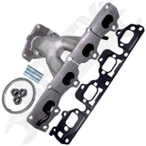 APDTY 116840 Exhaust Manifold w/ Gaskets & Downspout Bolts (Replaces 12581284)