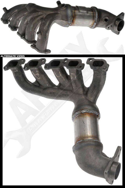 APDTY 116873 Manifold Converter - Not Carb Compliant For NY - CA - ME