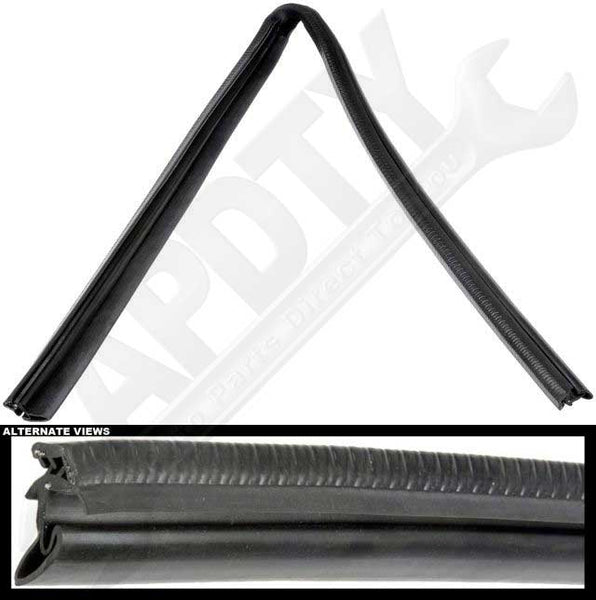 APDTY 117277 Secondary Cab Door Weather Strip Fits 02-14 International HD Trucks