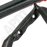 APDTY 117286 LH Secondary Rubber Door Seal Fits 2013-2015 Freightliner Columbia