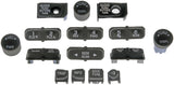 APDTY 117373 Replacement Stereo Button Knob Set