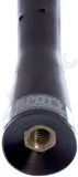 APDTY 117393 Replacement Antenna Mast; Black; Screw-On; Length 10"