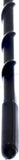 APDTY 117393 Replacement Antenna Mast; Black; Screw-On; Length 10"