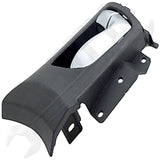 APDTY 117479 Interior Door Handle Chrome Lever Front Right Black Housing