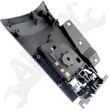 APDTY 117479 Interior Door Handle Chrome Lever Front Right Black Housing