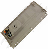 APDTY 117567 Interior Door Handle Rear Left Kit Chrome Lever Beige Housing