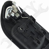 APDTY 117593 Interior Door Handle Front Left Chrome Lever/Black Housing