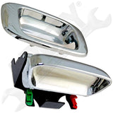 APDTY 117671 Tailgate Handle And Bezel Kit Chrome